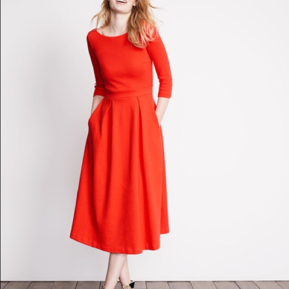 Boden Harley textured dress